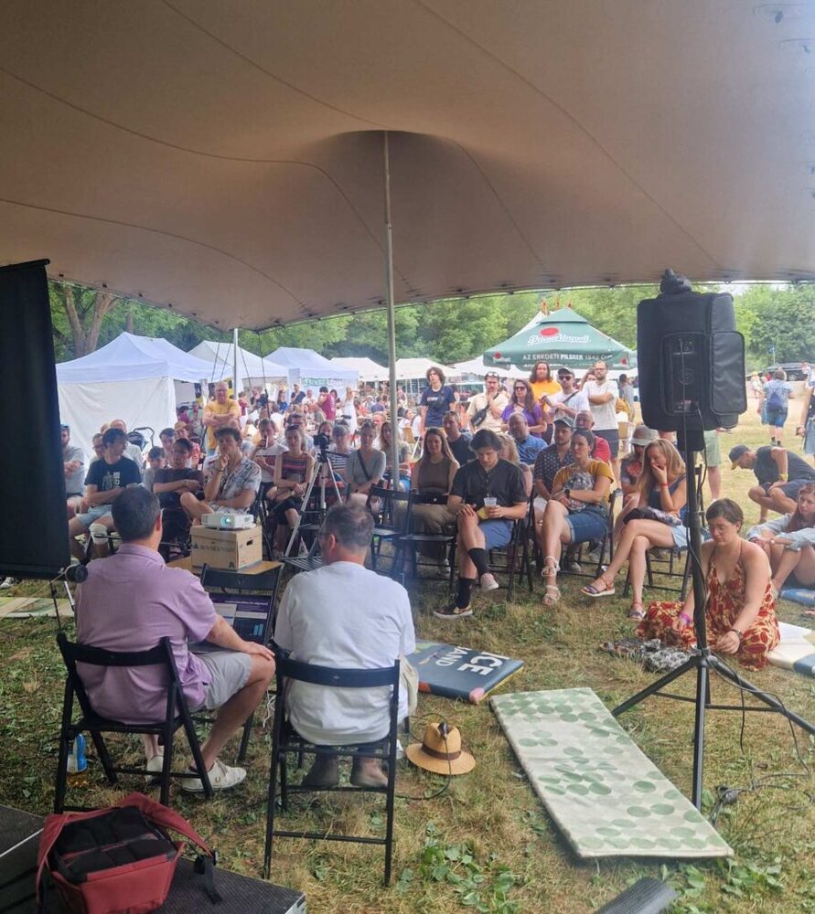Miklós Sebők’s Lecture on Political Implications of AI at Bánkitó Festival