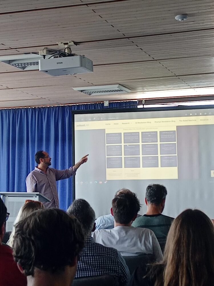 Presentations at the Comparative Agendas Project General Conference