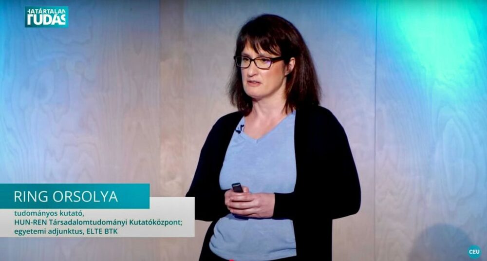 Orsolya Ring’s Presentation on AI’s Impact on Scientific Research at CEU