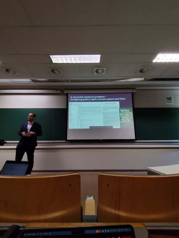 WORKSHOP on NLP and AI at the University of Namur, HELD BY mIKLÓS SEBŐK