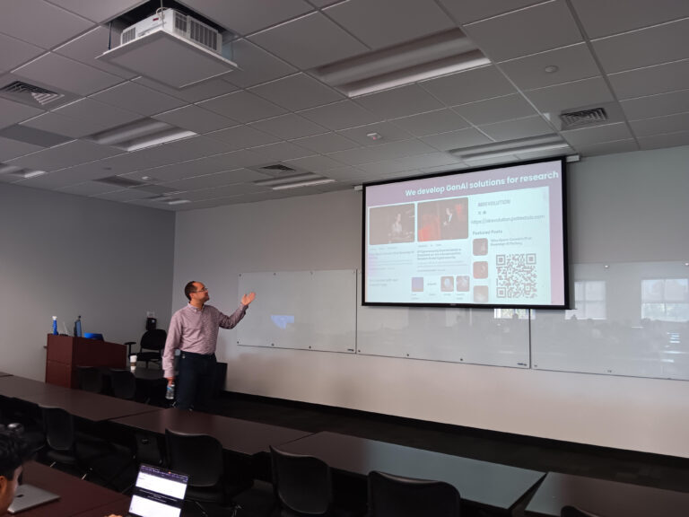 Miklós Sebők’s workshop on Generative AI at the University of Tampa