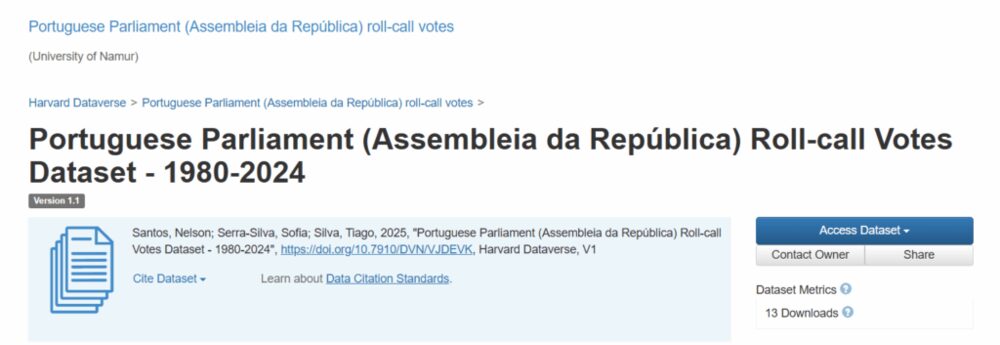 Models developed by poltextLAB were used in research on parliamentary conflict in Portugal