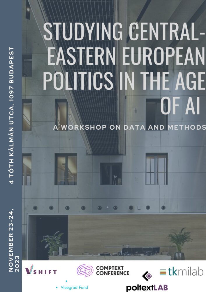 Studying Central-Eastern European Politics in the Age of AI workshop programme