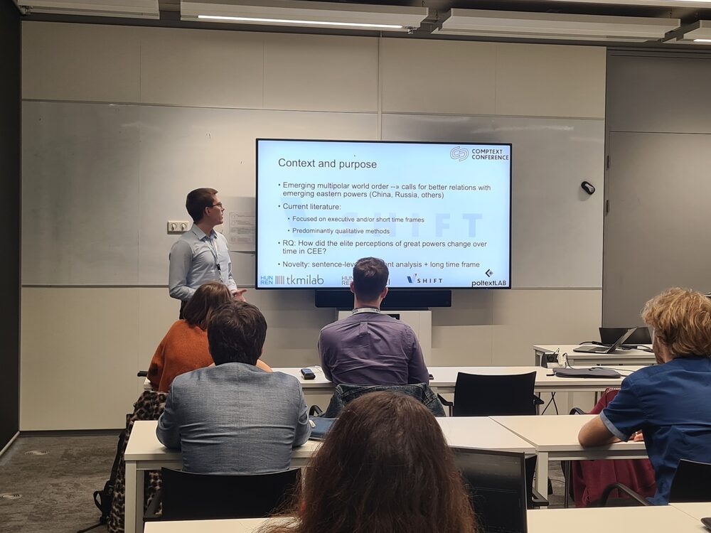 poltextLAB at the COMPTEXT 2024 Conference